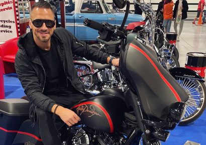 Kiállítási darab lett Vastag Csaba motorjából