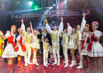 Első helyezett lett ifj. Richter József és csapata a 23. Latinai Nemzetközi Cirkuszfesztiválon