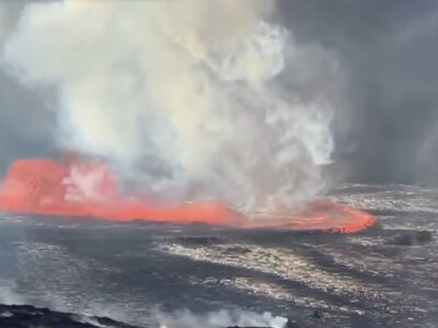 Egy hónap után ismét kitört Hawaii legnagyobb vulkánja a Kilauea