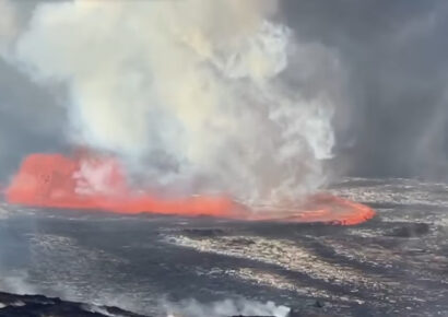 Egy hónap után ismét kitört Hawaii legnagyobb vulkánja a Kilauea