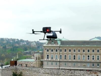 Drónos szállítást tesztel Budapesten a Rossmann egy magyar partnercéggel