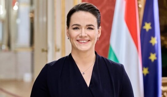 Novák Katalin köztársasági elnök újévi köszöntőt mondott: Az összekapaszkodás ideje jött el