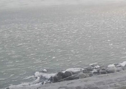 Figyelmeztet a rendőrség: Életveszélyes a Balaton jege