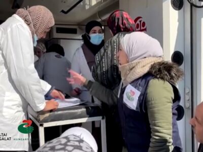 A szíriai Latakiában mobil klinikát állít fel a Magyar Máltai Szeretetszolgálat