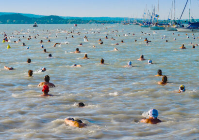 Vasárnap rendezik a Balaton-átúszást