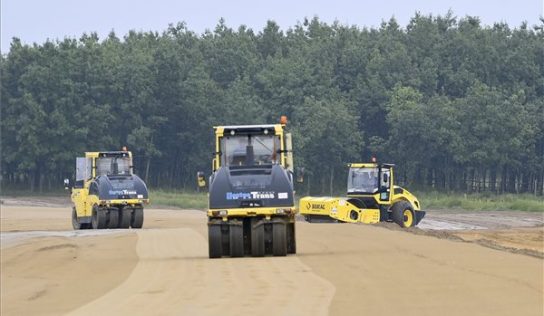 Elkészültek a Gyöngyös nyugati elkerülő út második ütemének országos közúton végzett munkái