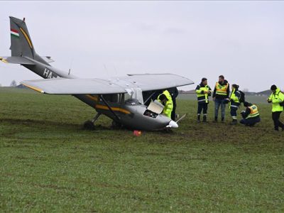 Kényszerleszállást hajtott végre egy kisrepülő Budapesten