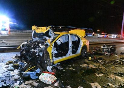 Egy 43 éves férfi lopott taxival okozta az Árpád hídi halálos balesetet