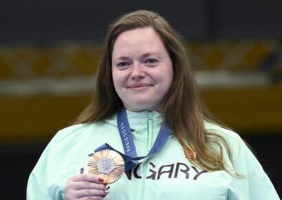 Díszpolgári címet kap Major Veronika olimpiai bronzérmes sportlövő