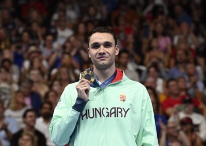 Milák Kristóf aranyérmes 100 méteres pillangóúszásban