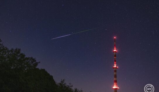 Látványos csillaghullással kezdődik az év