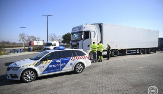 Egyhetes közúti akcióba kezd hétfőn a rendőrség