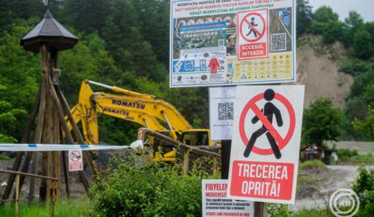 Továbbra is ömlik a víz a parajdi sóbányába, megyei válságstáb alakult a turizmus megmentésére