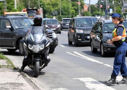 Fokozott közúti ellenőrzést tart a rendőrség hétfőtől egy hétig