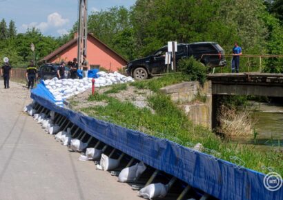 Parajd: Az SZTE mérései szerint határérték körüli volt a sóterhelés a Maros magyarországi szakaszán