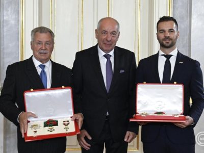 Farkas Bertalan és Kapu Tibor kapta a Magyar Szent István Rendet