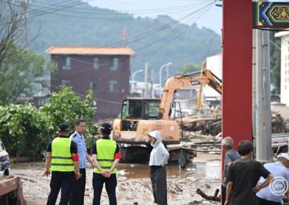 Többen meghaltak az áradásokban Kína északnyugati részén