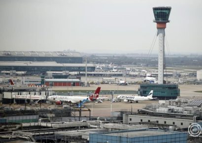 Könnygázt tartalmazó palackot találtak a Heathrow repülőtér közelében, őrizetbe vettek egy gyanúsítottat