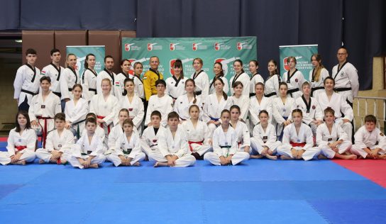 Danfokozatot adományozott Schmidt Ádámnak a Magyar Taekwondo Szövetség