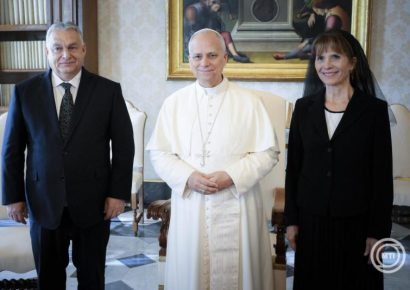 XIV. Leó pápa magánaudiencián fogadta Orbán Viktor miniszterelnököt