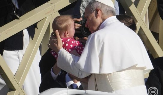 Orbán Viktort fogadja XIV. Leó pápa