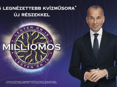 Októberben visszatér a Legyen Ön is milliomos! – új részekkel jelentkezik a legendás kvízműsor