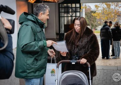 Egy horvát család lett a budapesti állatkert egymilliomodik látogatója