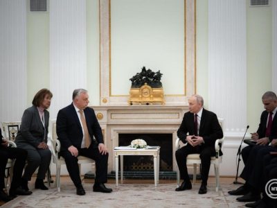 Csaknem négy órán át tárgyalt a Kremlben Vlagyimir Putyin és Orbán Viktor