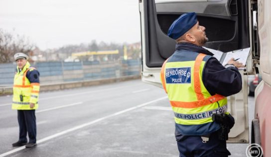 Fokozott ellenőrzést tart a rendőrség a héten