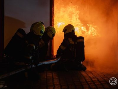 413 alkalommal volt szükség a tűzoltók beavatkozására karácsonykor