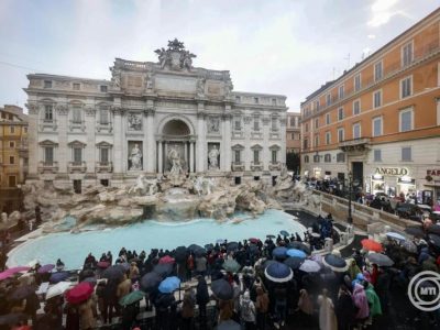 Rómában fizetős lesz a Trevi-kút február elsejétől